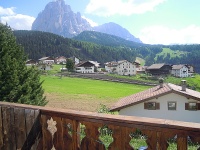 View from the balcony in summer